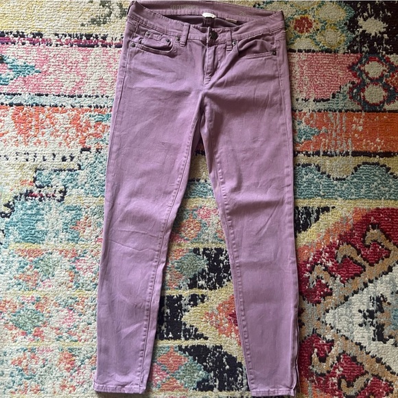 J. Crew thootpick purple skinny jeans size 26 - Picture 1 of 8